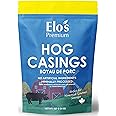 Natural Hog Casing (8oz 227g)| MADE IN CANADA| Premium Quality Sausage Casings | Ideal for Homemade Sausages | Easy to Handle