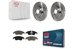 CMX Front Disc Brake Rotors And Ceramic Pads Kit Replacement For Audi A4 Quattro Q5 A5 allroad K8C-100303