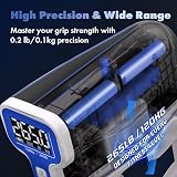 Handexer Digital Grip Strengthener 120kg 265lb Backlit LCD Strength Tester view 7
