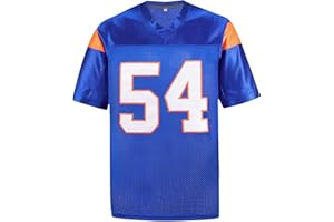 Afuby Thad Castle Jersey, 54 Mountain State Football Jerseys Blue White S-XXXL