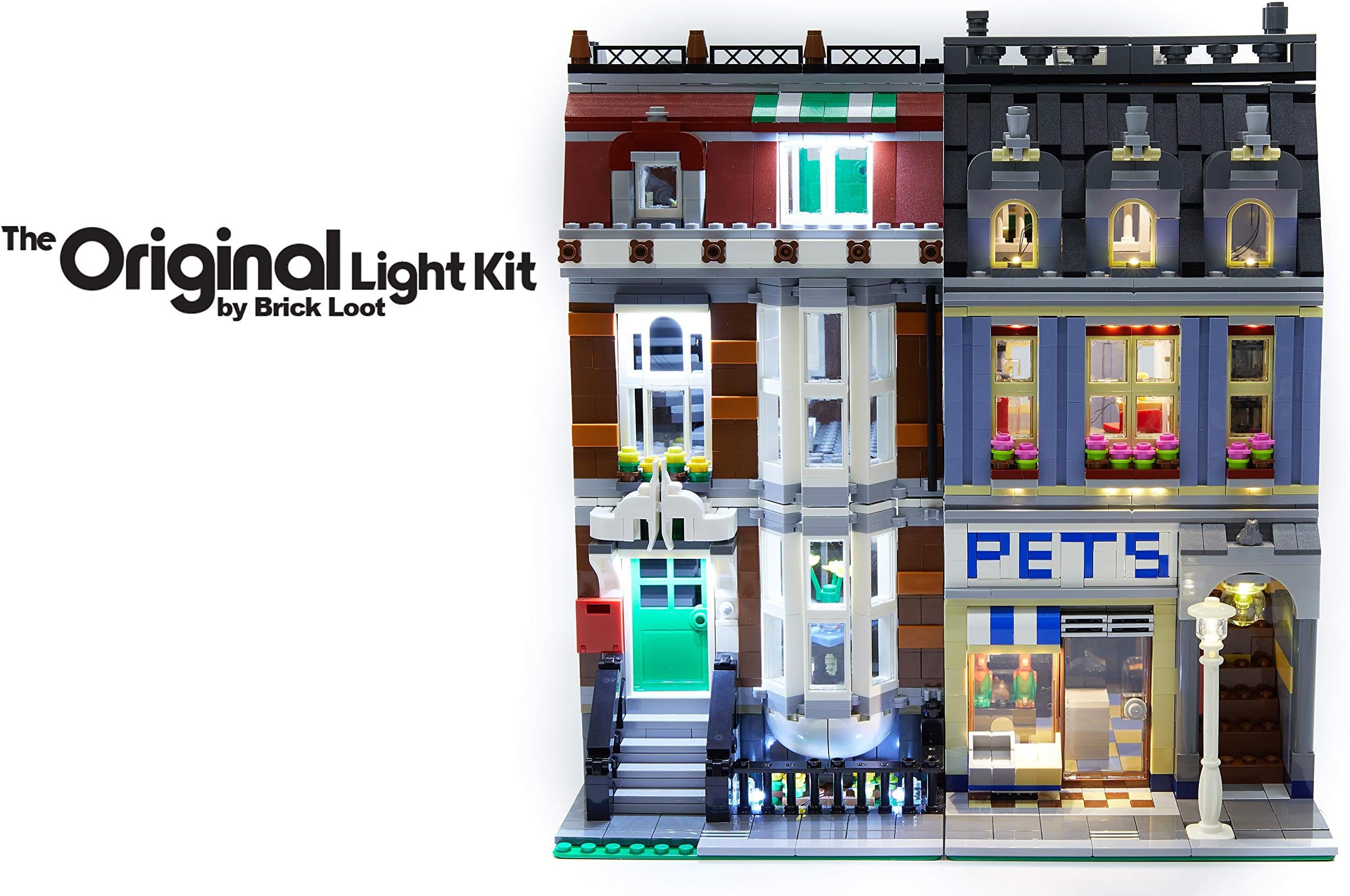 Brick LootLighting Kit for Your Lego Pet Shop Set 10218 Set Lego Set NOT Included