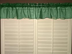Zen Creative Designs Solid Sheer Organza Window