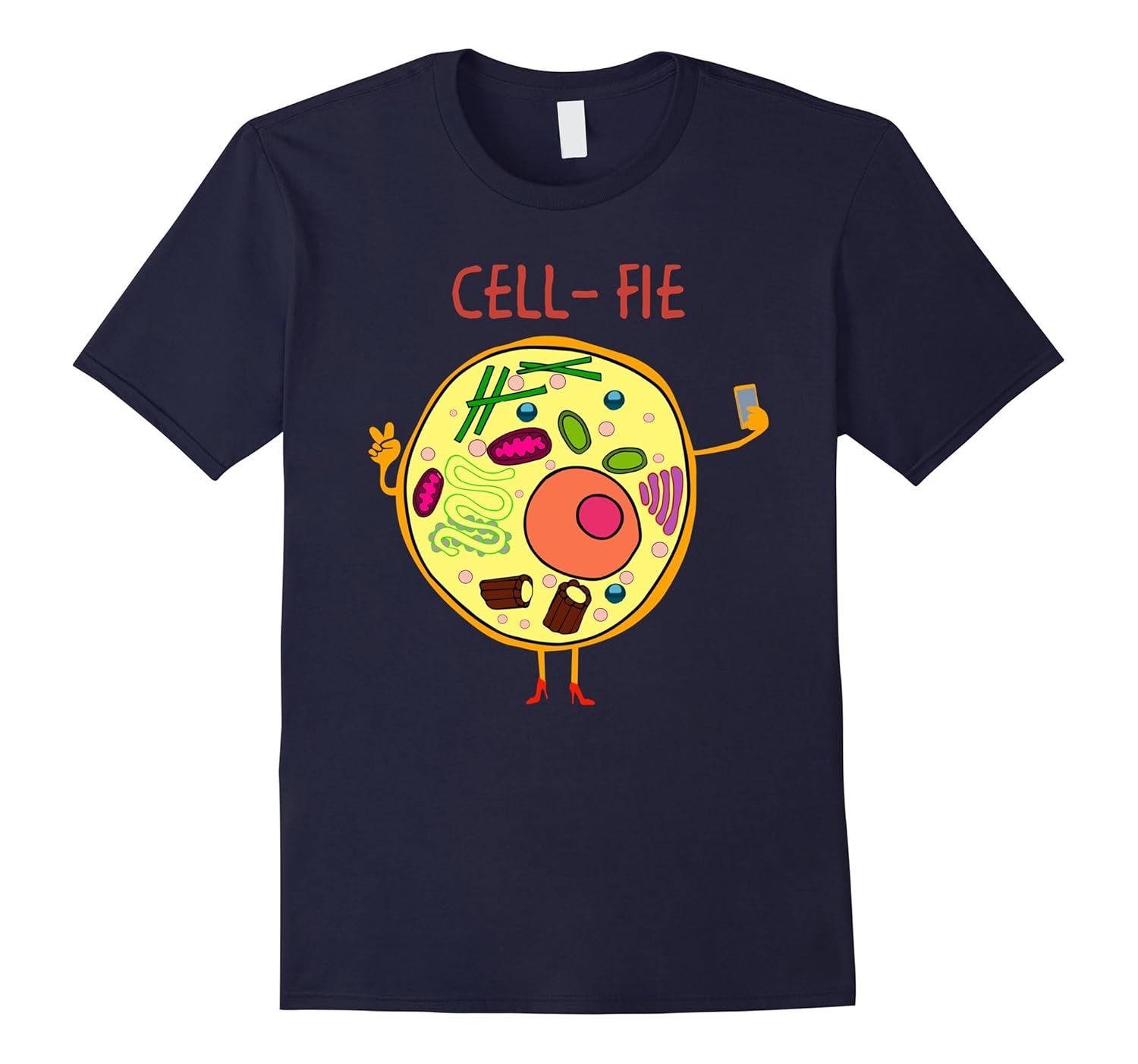 Selfie Cell Fie Shirt Funny Science Teacher T Shirt Gifts-ANZ