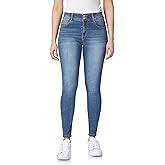 WallFlower Women's Flirty Curvy Skinny High Rise Insta Stretch Juniors Jeans (Standard and Plus)