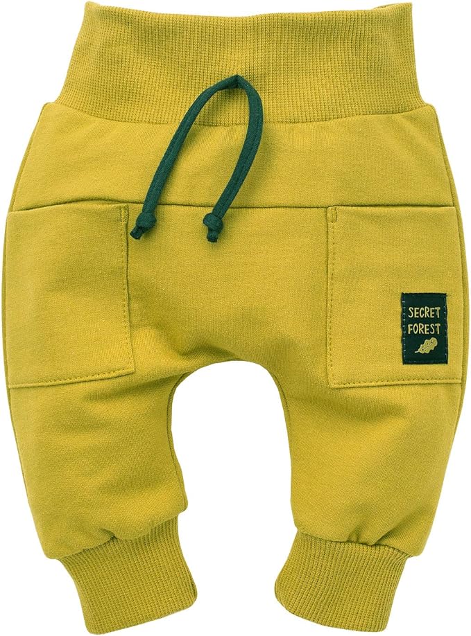 kids yellow joggers
