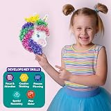 Skillmatics Poke-in Art Magical Unicorn Dream Decor Kit for Kids view 6