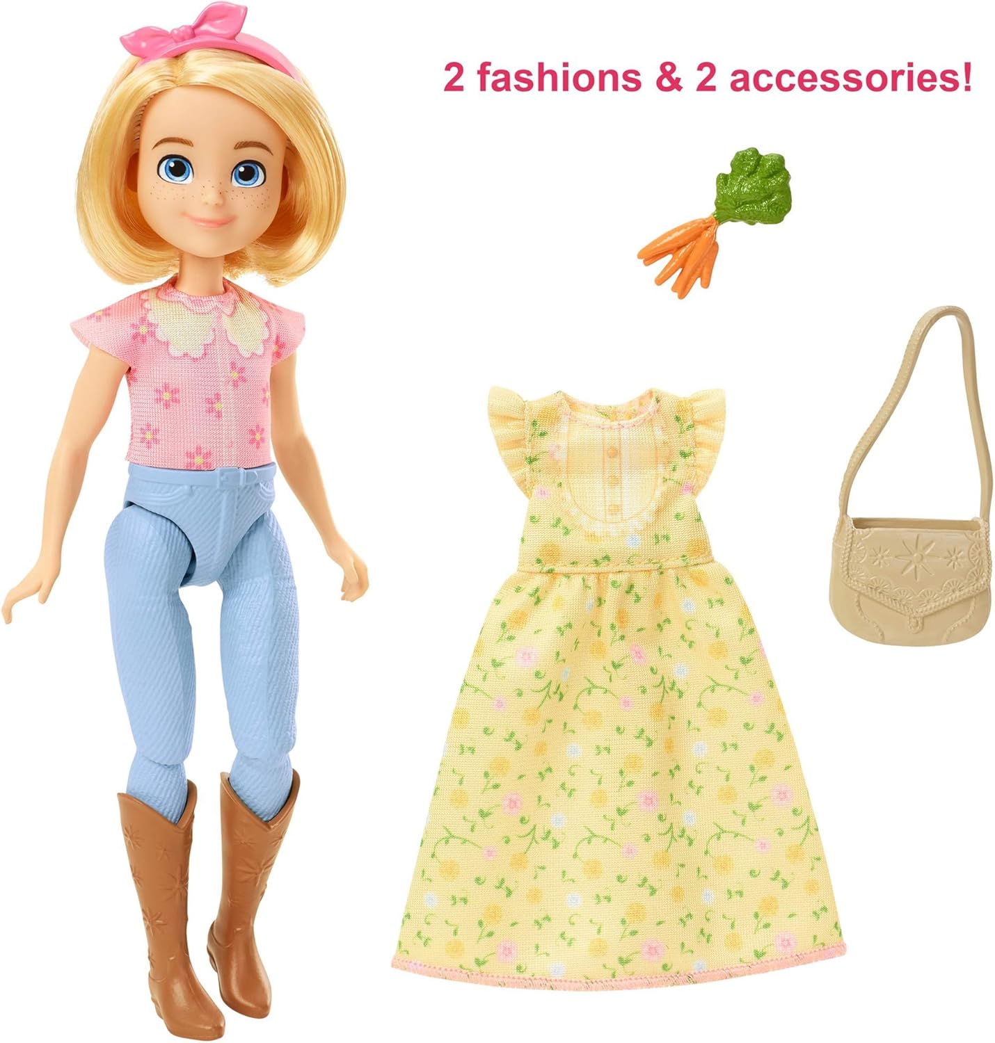 Mattel Spirit Untamed Abigail Doll and Fashion, Multicolor, 7 inches - Image 4