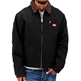 rigid duck blanket lined jacket by dickies