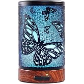 EQUSUPRO Essential Oil Diffuser for Home Fragrance & Aromatherapy | 150ml Metal Ultrasonic Cool Mist Diffuser,7 Night Lights,