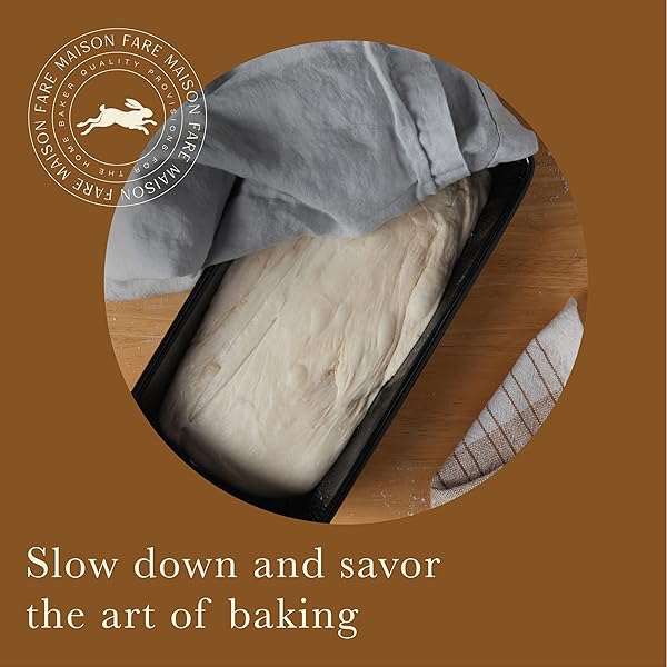 MAISON FARE SOURDOUGH BREADMAKING KIT – FAST-ACTIVATING STARTER, ARTISAN FLOUR MIX, ONLINE COMPANION – FOOLPROOF STEP BY STEP VIDEOS – BAKE 4 XL LOAVES WITH CLASSIC FRENCH FLAVOR