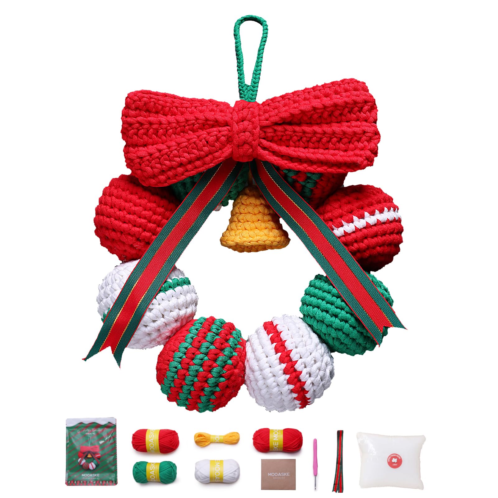 Mooaske Crochet Kit for Beginners with Crochet Yarn and Hook Beginner