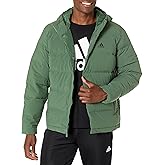 adidas Mens Helionic Hooded Down Jacket
