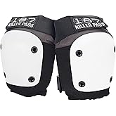 187 Killer Pads Fly Knee Pad, Grey/White, Large