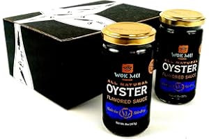 BLACK TIE MERCANTILE Wok Mei Gluten Free Oyster Sauce, 8 oz Jars in a BlackTie Box (Pack of 2)