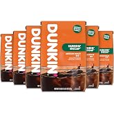Dunkin&rsquo; Decaf Medium Roast Ground Coffee, 18 Oz. Bags (Pack of 6)