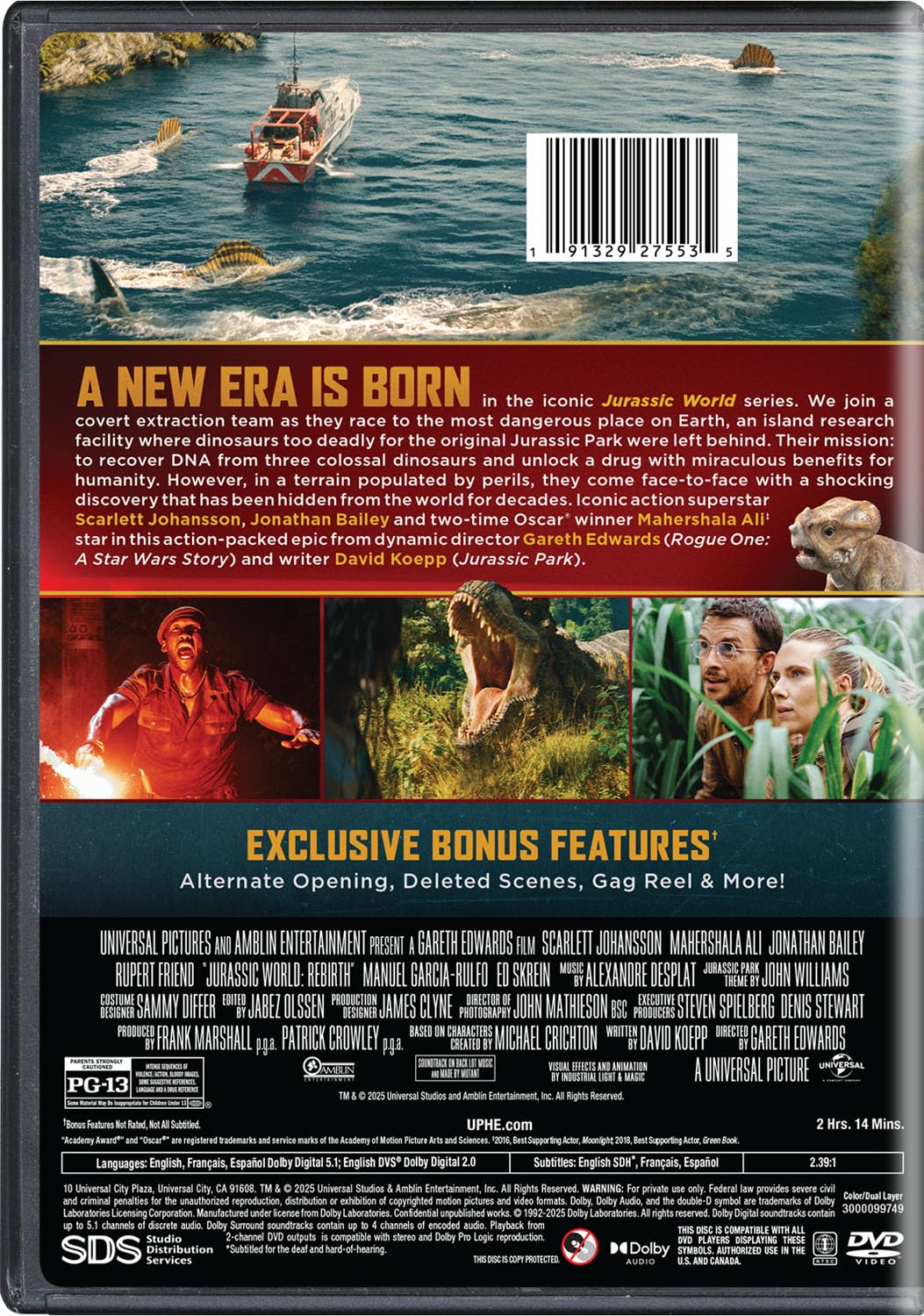 Jurassic World Rebirth (DVD)