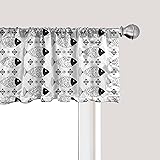Ambesonne Modern Window Valance Pack of 2, Ocean