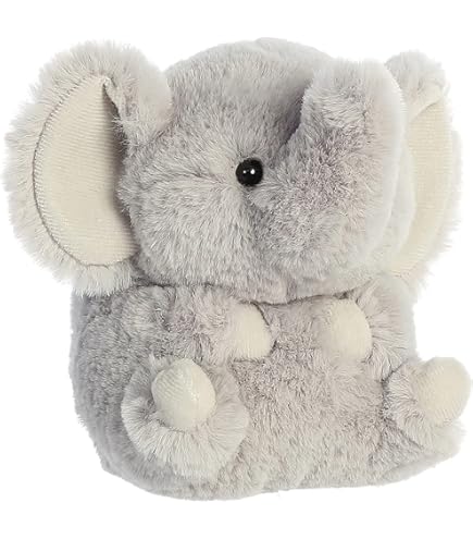 Aurora Rolly Pet Bailey Blobfish Stuffed Animal - 5 Inch Pink Adorable Plush Toy