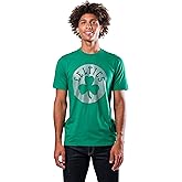 Ultra Game Men's NBA Official Brushed Reflective Logo Tee Shirt