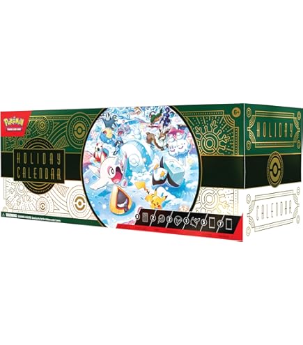 新品 THE POKÉMON TCG Holiday Calendar 2022 Amazon.com: Pokémon TCG: Holiday Calendar (8 Foil Promo