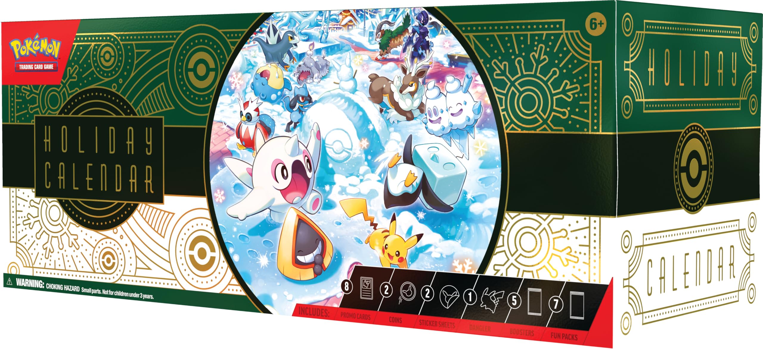 Photo 1 of Pokemon TCG Holiday 2024 Calendar
