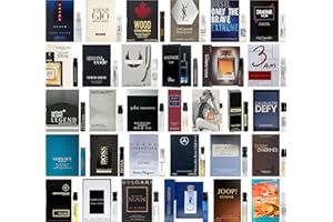 JRoBeauty High End Random Selection Designer Fragrance Cologne Sampler Set for Men - (Pack of 8 Sample Vials)