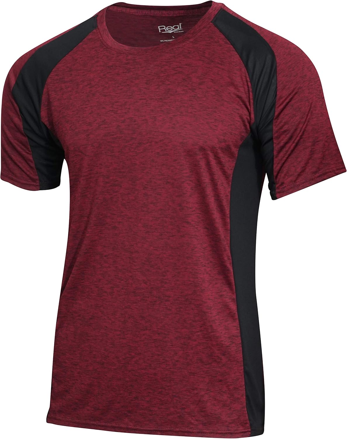 5 Pack: Men’s Dry-Fit Moisture Wicking Active Athletic Performance Crew T-Shirt at  Men’s Clothing store