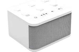 Big Red Rooster Sleep Sound Machine - White Noise Device for Kids and Babies with Rain and Nature Sounds - Portable Noise Cancellation for Nap Time, Bedroom, Nursery, or Office - 4x4x3 in