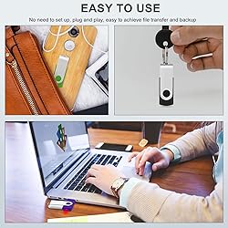 KOOTION 5 Pack 32GB USB 3.0 Flash Drives Swivel USB