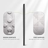 BEZOX Heavy Duty Stainless Steel Foot File, Double Side Pedicure Tool view 4