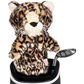 Daphne's Headcovers Leopard Driver Headcover | Premium Driver Headcovers | Funny Golf Club Covers | Stylish Protection for Your Clubs | Men's Golf Gear | Driver Headcover for Men and Women