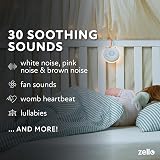 LUMI Zello Portable Pro White Noise Machine 30 Sounds Night Light Rechargeable view 3