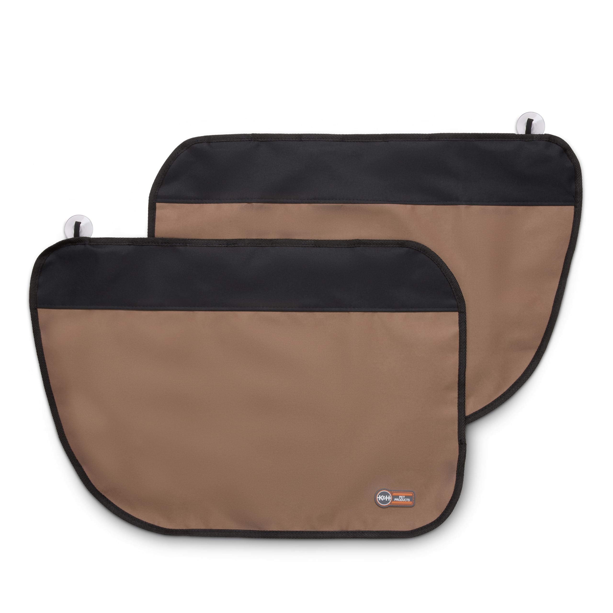 K&H PET PRODUCTS Vehicle Door Protector Tan, 2 Packs Interior Car Door Protector from Dog Scratching, Sedan and SUV Pet Protector for Car Door Scratches