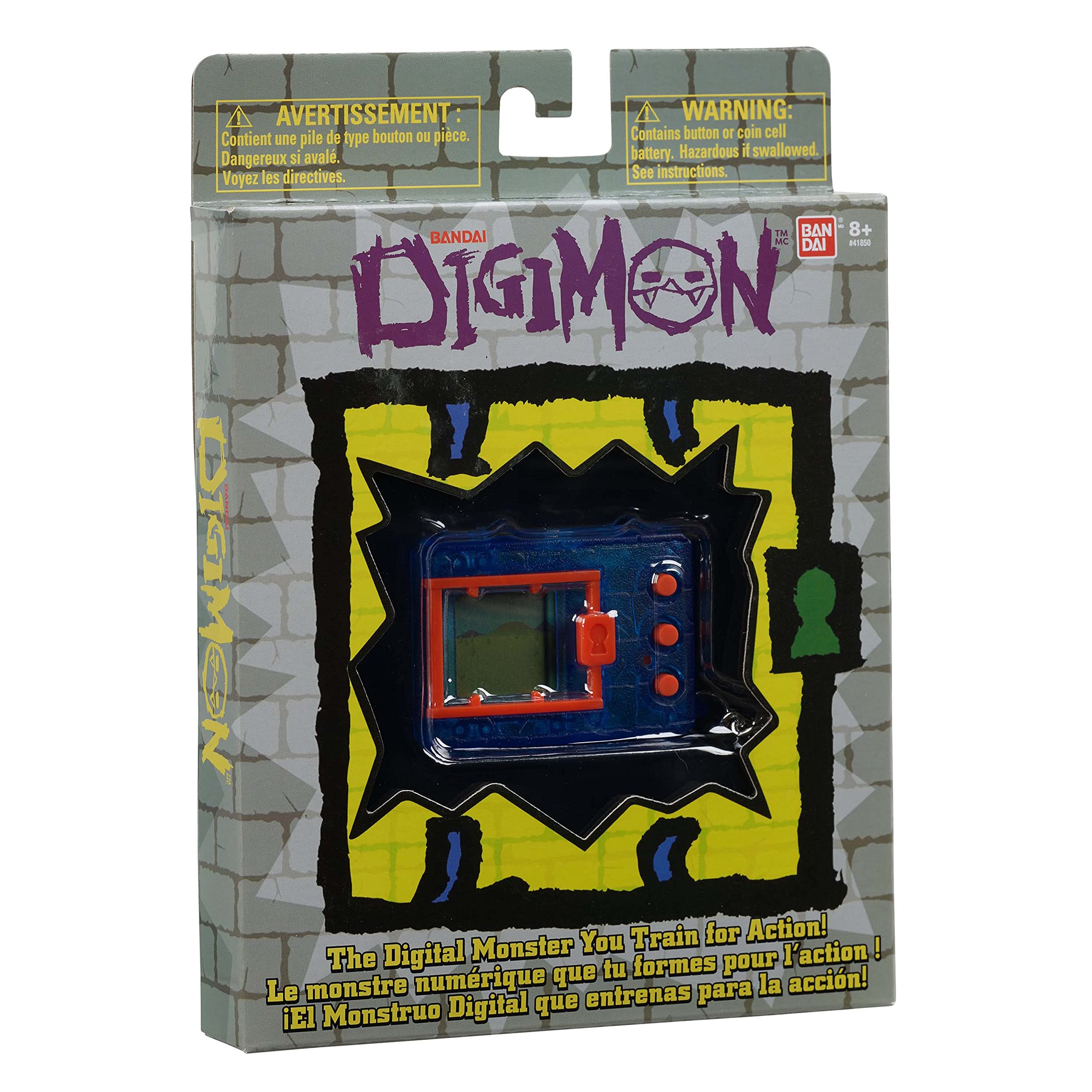 Bandai Namco - Digmon Device Virtual Pet Monster - Translucent Blue