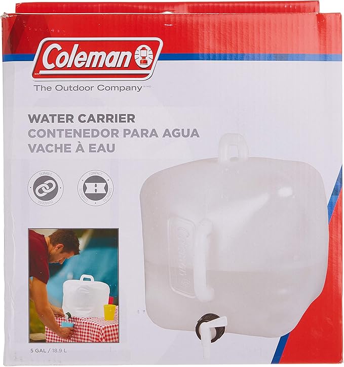 coleman camping water jug