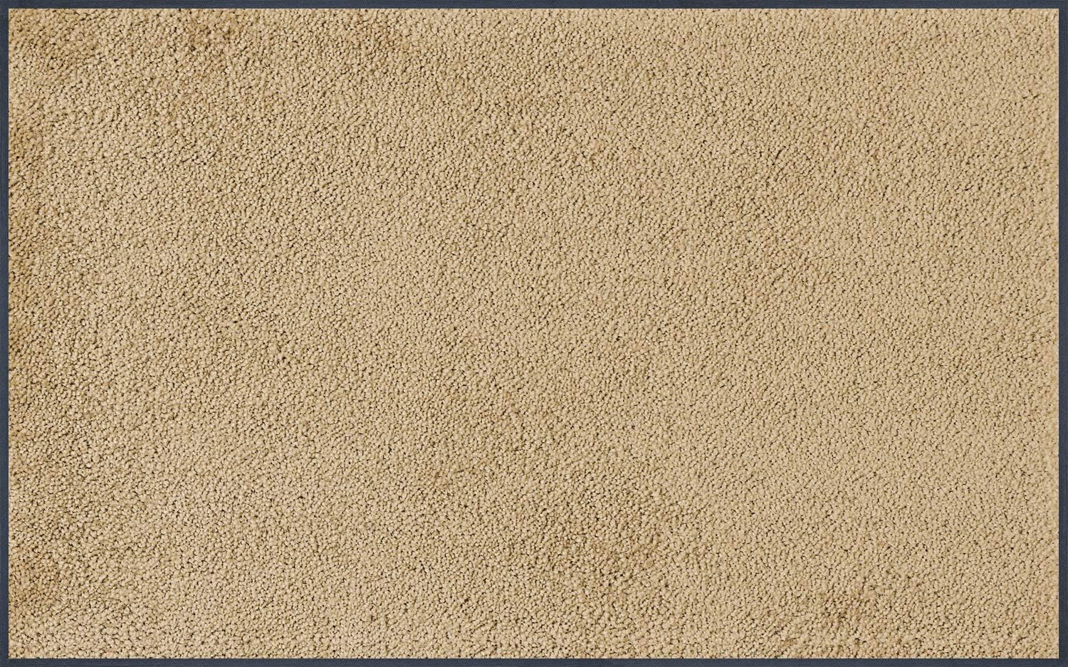 Door Mat Sand Yellow 75 x 120 cm beige, 75 x 120 cm (Rectangular)