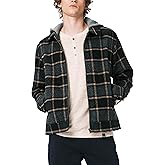 Buffalo David Bitton Men's Shirt Style Shacket Jacket, Charcoal Zip, Medium