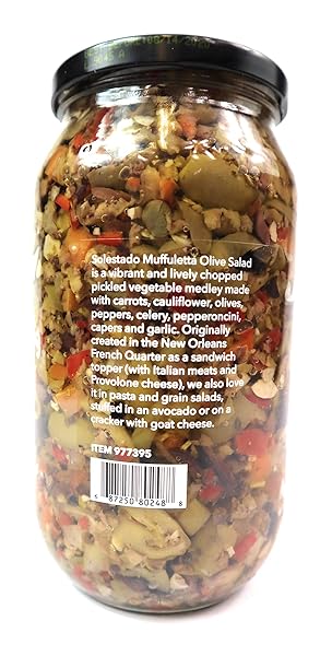 SOLESTADO MUFFULETTA OLIVE SALAD 33.9OZ