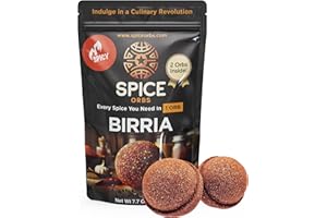 SPICY Birria Spice Orbs - 2 Pack - Instant Pot Large Spicy Birria Bomb - Made in USA - Just Add Water, Meat, & One Spice Orb