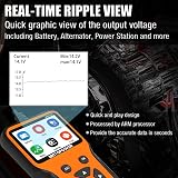MOTOPOWER MP0515A 12V Battery Tester 100-2000 CCA Car Auto Cranking/Charging view 6