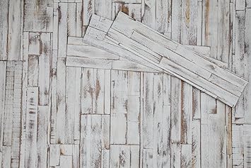 Diy Wandpaneele Selbstklebend Aus Echtholz Von Mywoodwall Schone 3d Wandverkleidung Brushed Coral Weiss 100 Fsc Zertifiziert Und Umweltfreundlich 1 Paket A 1 725m Sonderverkauf Amazon De Baumarkt