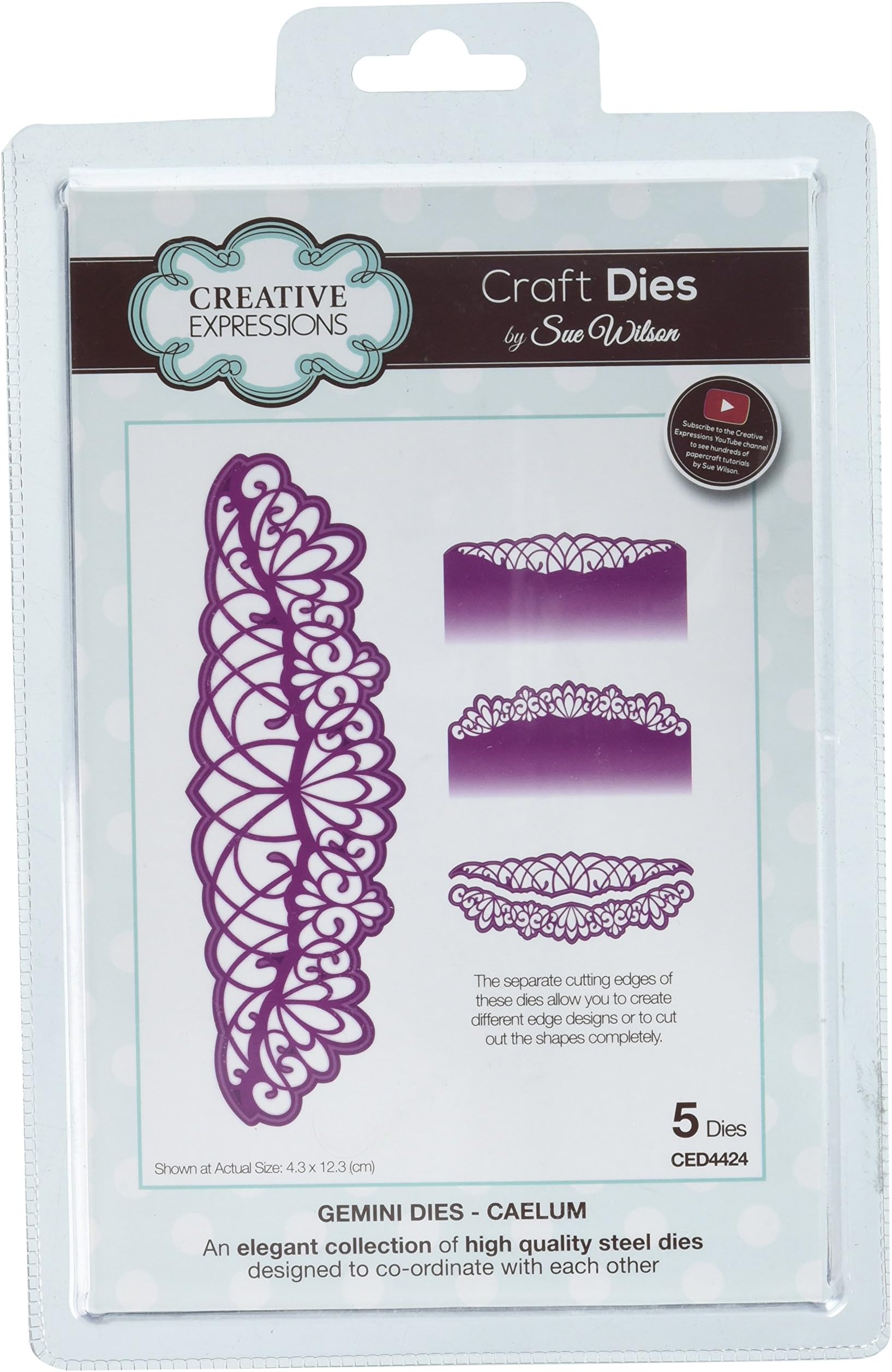 Sue Wilson CED4424 Triple Gemini Collection Caelum Die