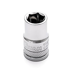 Titan 62016 1/2" Drive 6 Pt. Socket