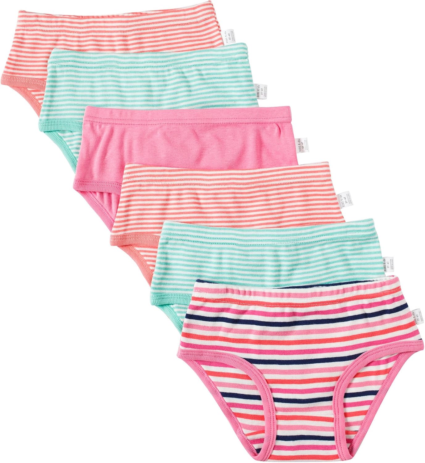 BOBO Kids Little Girls' Castle Boyshort Hipster Toddler