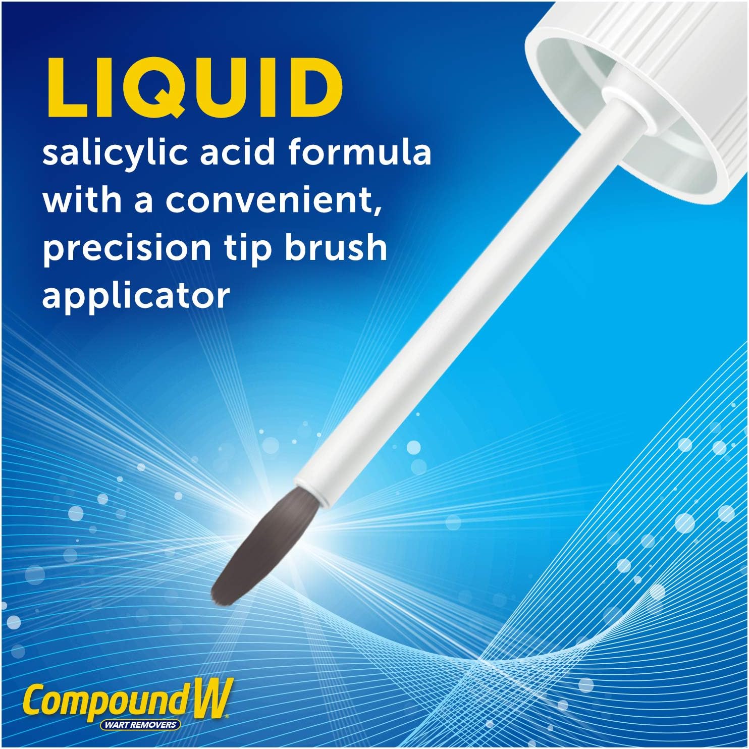 Compound W Fast Acting Liquid | Salicylic Acid Wart Remover | 0.31 Fl Oz: Health & Personal Care