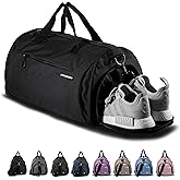 Fitgriff® Gym Bag for Men & Women with Shoe & Wet Compartment - Duffle Bag for Travel, Sports, Fitness & Workout