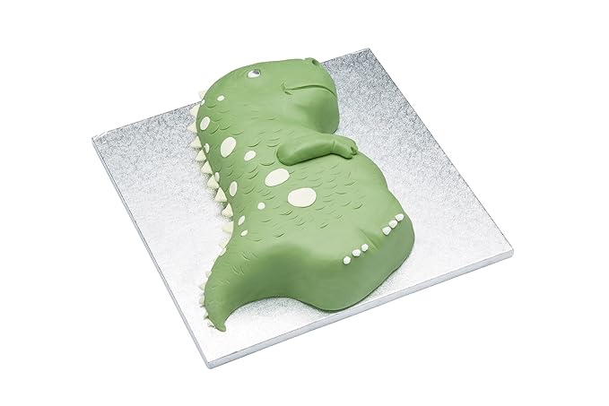 Molde de tartas Kitchencraft con diseño de dinosaurio, aluminio ...