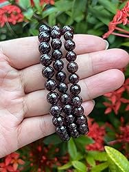 Garnet Crystal Bead Bracelet 7-8mm, Wholesale