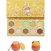 Colourpop Winnie the Pooh Bundle – Sweet As Can Bee Eyeshadow Palette (0.4 oz) & Hunny Pot Lip Scrub & Mask Set (2 Count) – Honey-Inspired Makeup & Lip Care Duo