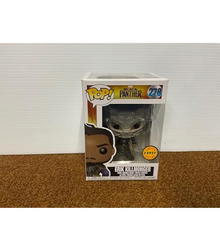 Funko Dorbz Marvel Figur: Black Panther Killmonger – Ca. 9 Cm, Fensterbox